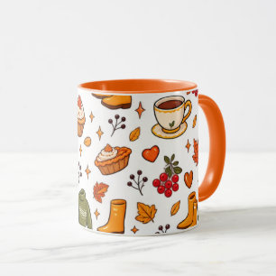 Taza de sentimientos de otoño, Taza de café de oto