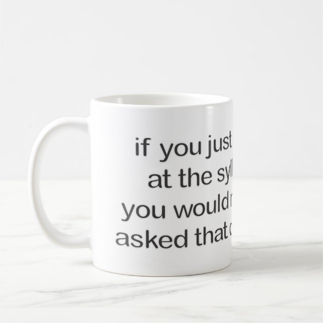 Taza de Sillybus (Izquierda)