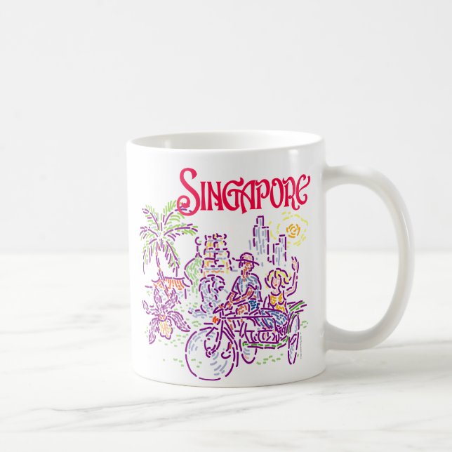 Taza de SINGAPUR (Derecha)