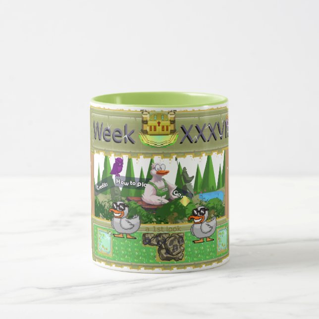 Taza de Síntesis de Trofeo Semanal (Centro)