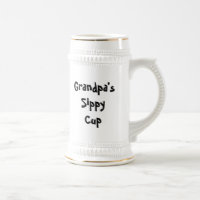 Taza de Sippy del abuelo (personalizable)