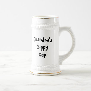 Taza de Sippy del abuelo (personalizable)