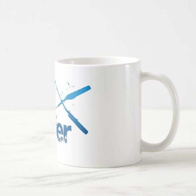 Taza de Skiffer - Rowing costero del escocés (Derecha)
