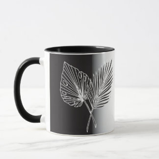 Taza de sombra de Monstera