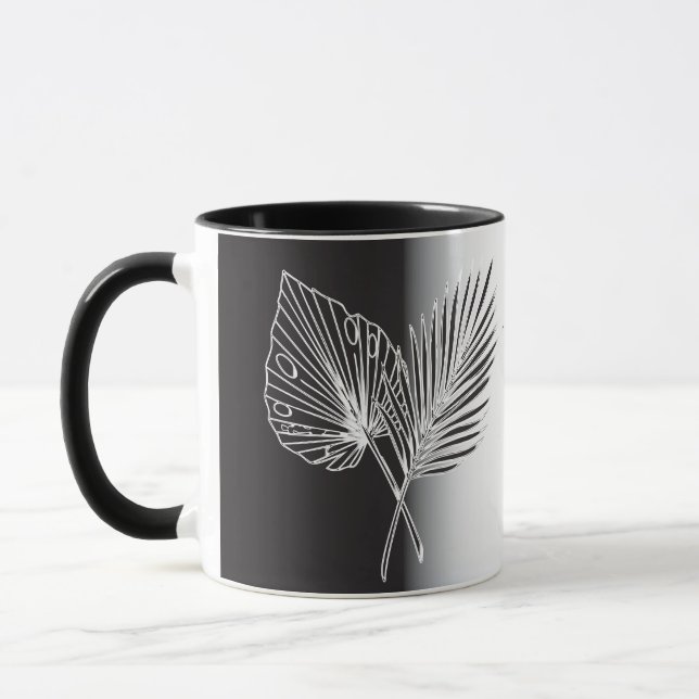 Taza de sombra de Monstera (Izquierda)
