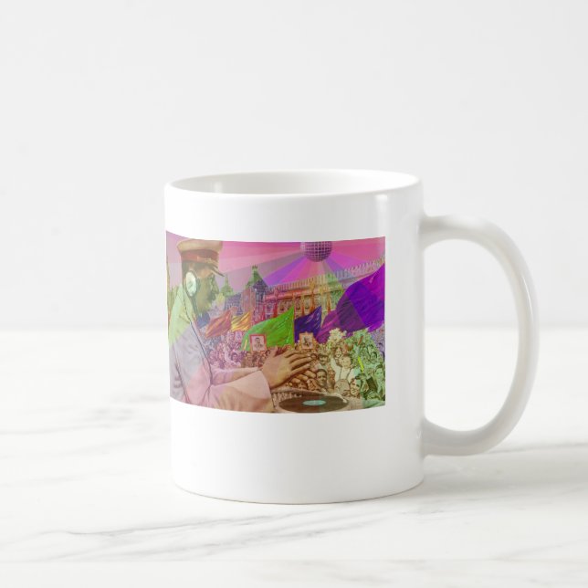 Taza de Stalin del arco iris de DJ (Derecha)