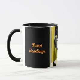 Taza de Tarot Personalizada Arte Deco Chica Flappe