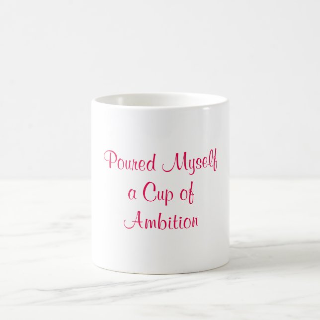 Taza de taza de la ambición (Centro)