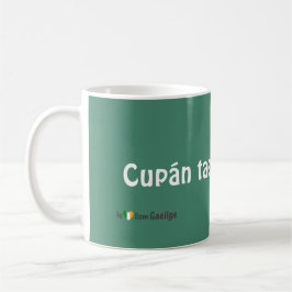 Taza de taza de la lengua de Gaeilge del irlandés
