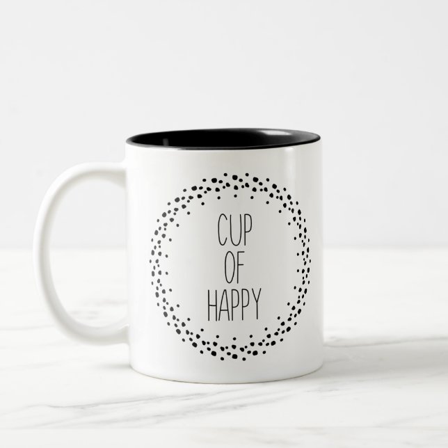 Taza de taza feliz (Izquierda)