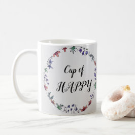 Taza de taza feliz