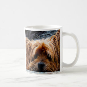Taza de tazas de cachorro de yorkie