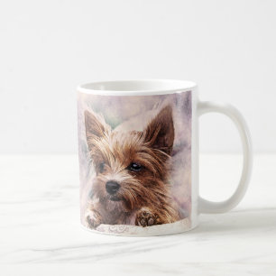 Taza de tazas de cachorro de yorkie