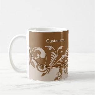 Taza de tazas de café elegante personalizada
