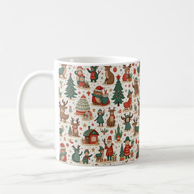 taza de tazas para navidades (Izquierda)