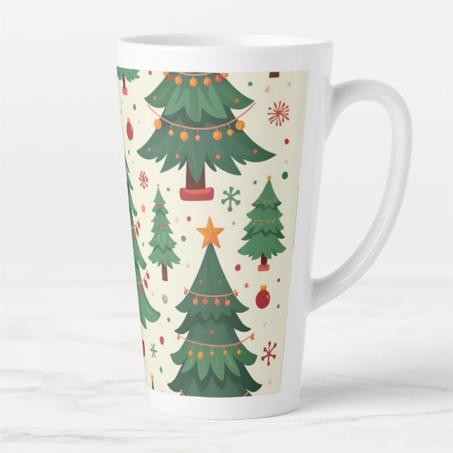taza de tazón de árbol de navidad (Derecha)