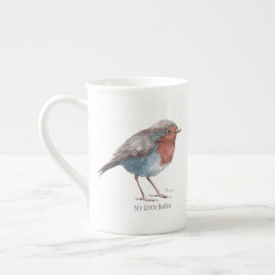 Taza de té de la porcelana de hueso de "mi pequeño