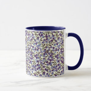 Taza de té del arándano