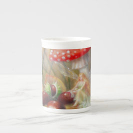 Taza de té del esmalte del otoño de Lynne