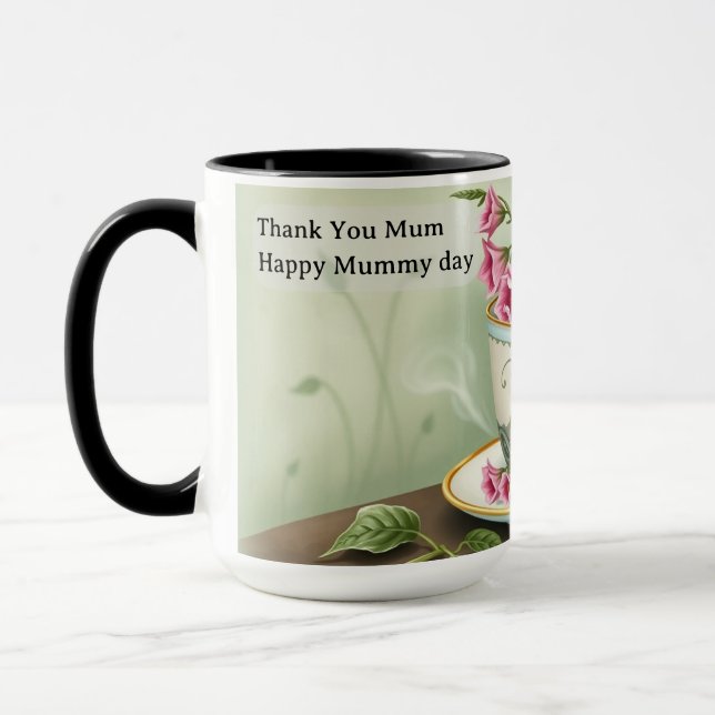 Taza de té Digitalis Nudo Céltico Familiar (Izquierda)