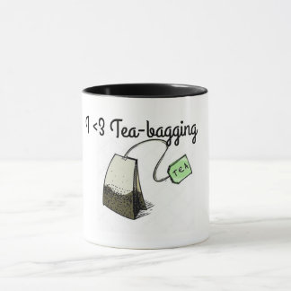 Taza de té divertida