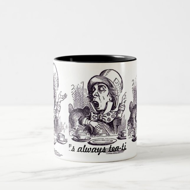 Taza de té enojada del sombrerero (Centro)