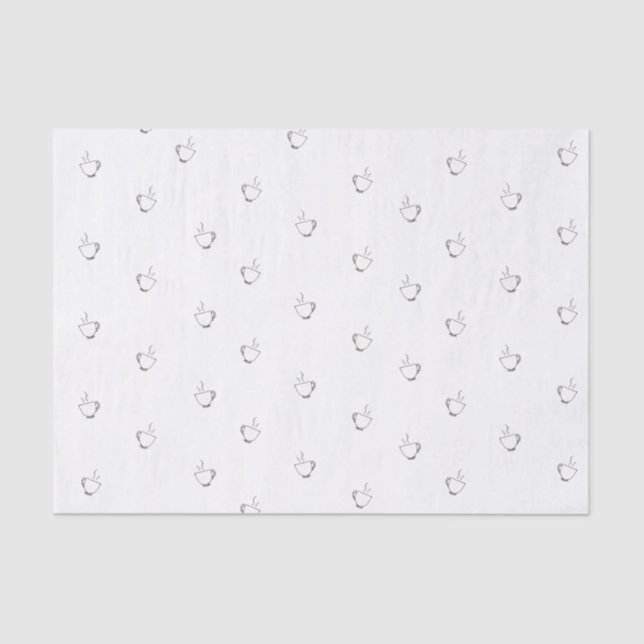 Taza de té - papel seda (Anverso)