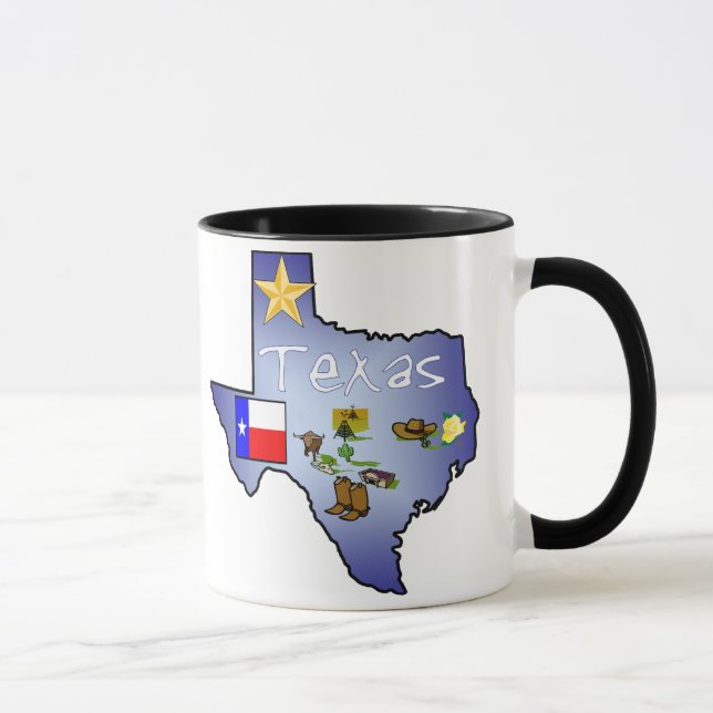 Taza de Tejas (Derecha)