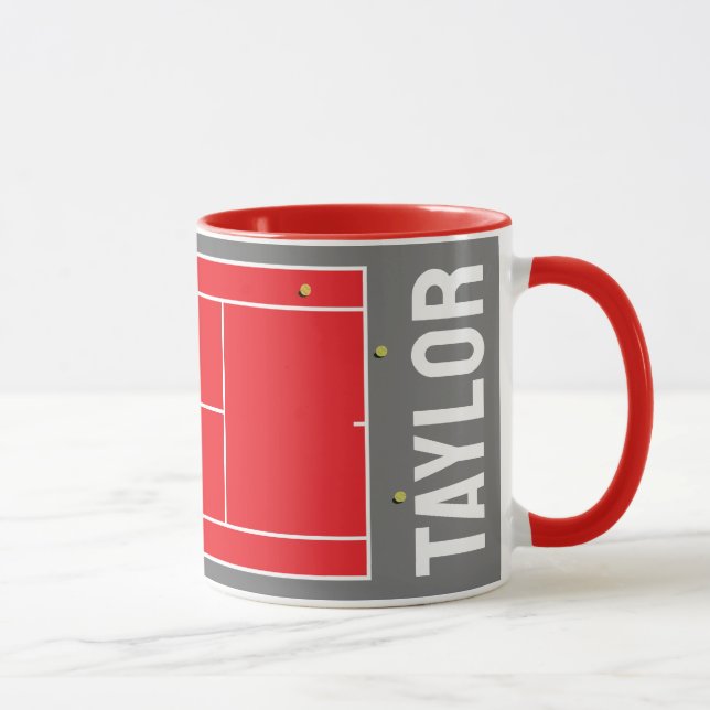 Taza de tenis creativa (Derecha)