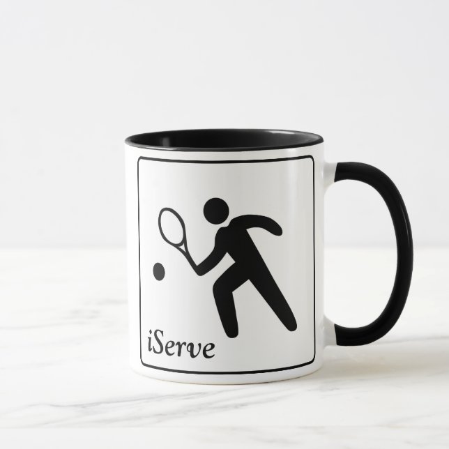 Taza de tenis iServe (Derecha)