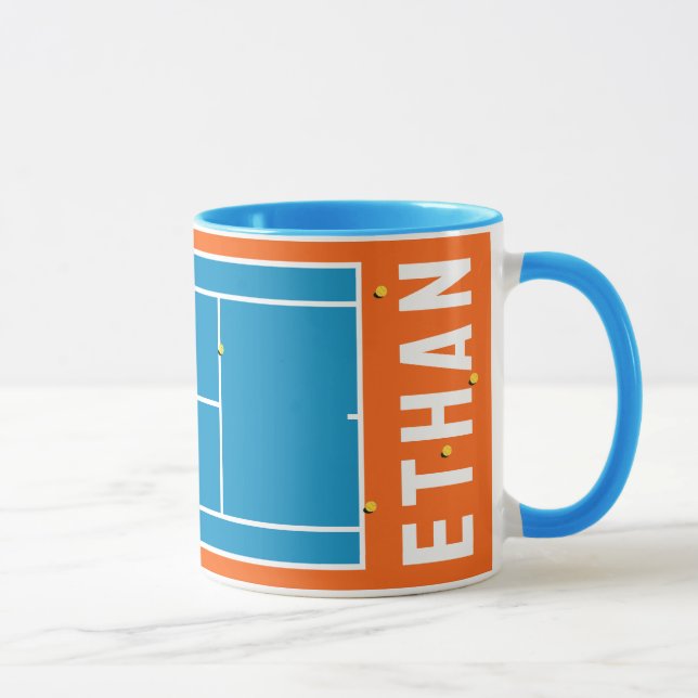 Taza de tenis personalizada (Derecha)