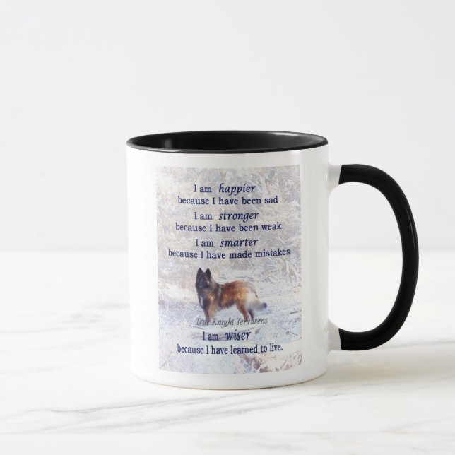 Taza de Tervuren; Cita inspiradora (Derecha)