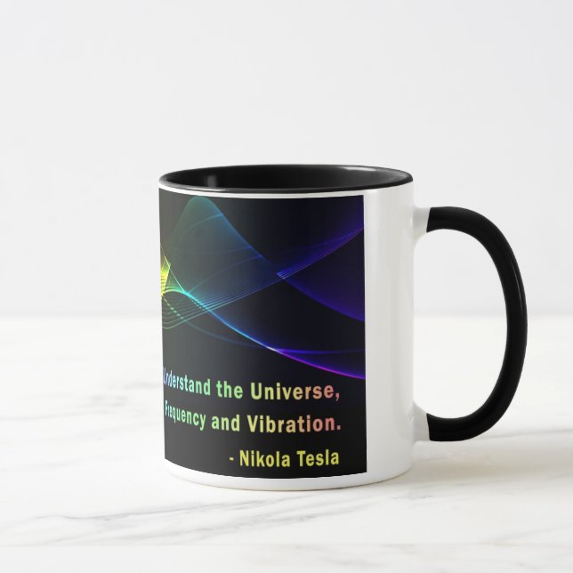 Taza de Tesla - entienda el universo (Derecha)