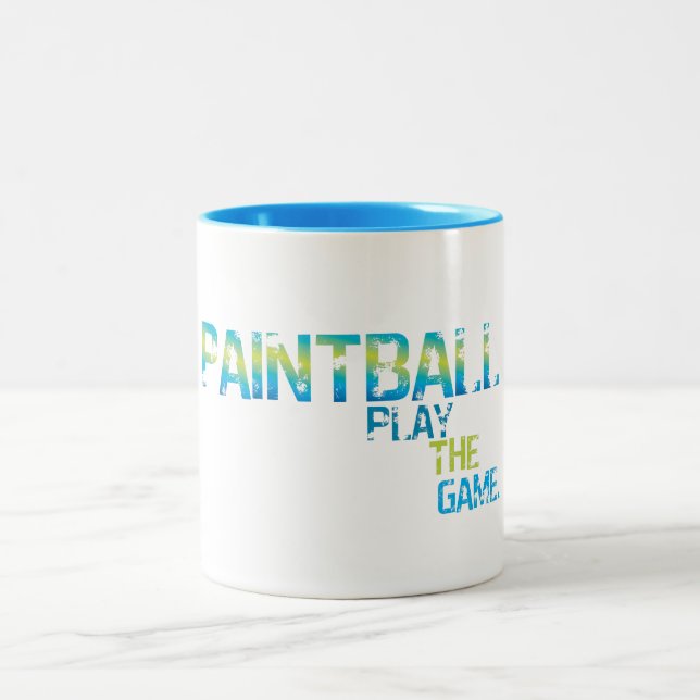 Taza de The Game Paintballers del juego (Centro)