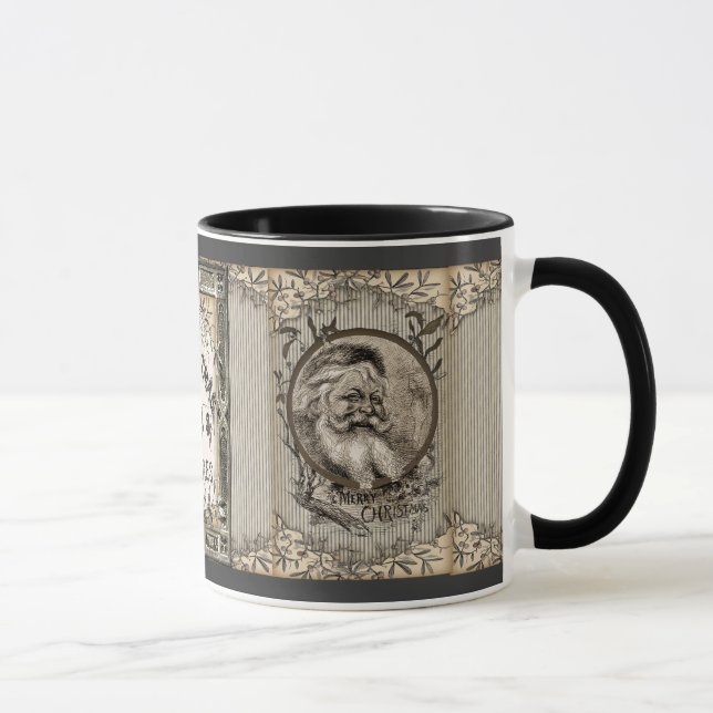 Taza de Thomas Nast Papá Noel (Derecha)