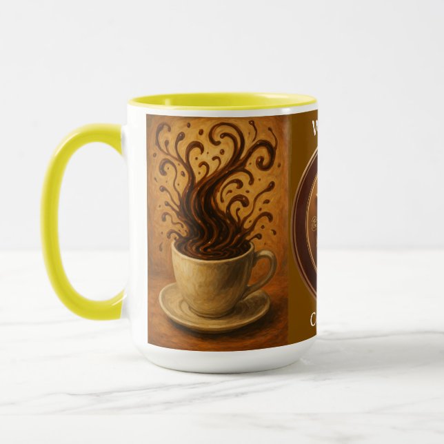 Taza de tiempo de café (Izquierda)