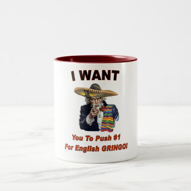 Taza de Tio Sammy del mexicano (Centro)