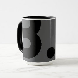 Taza de tipografía B.