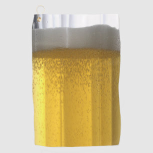 Taza de toalla del golf de la cerveza