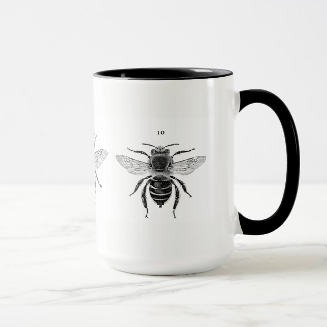 Taza de tres abejas (Derecha)
