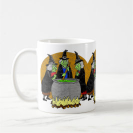 Taza de tres brujas