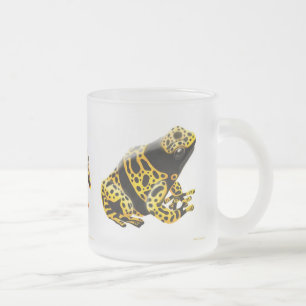 Taza de tres del veneno ranas del dardo