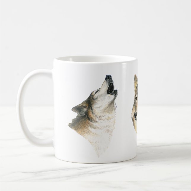 Taza de tres lobos (Izquierda)