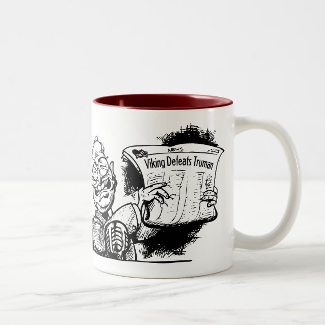 Taza de Truman de las derrotas de Viking (Derecha)