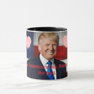 Taza de Trump del Día de San Valentín