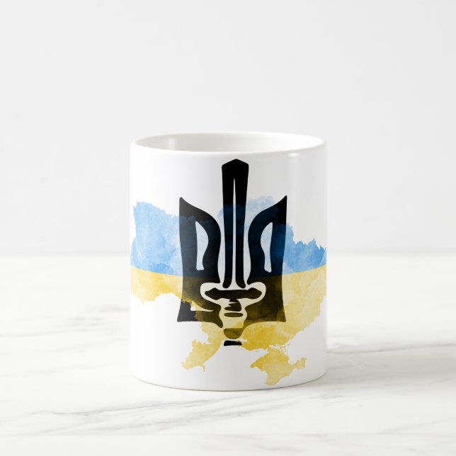 Taza de Tryzub del ucraniano (Centro)