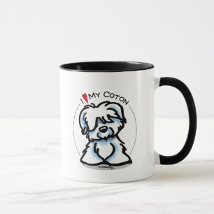 Taza de Tulear Lover del algodón