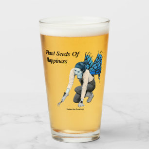 Taza de Tumbler de Vidrio de Leche Negra Gardener 