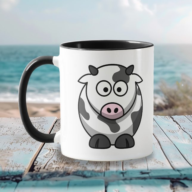 Taza de vaca linda (Cow Coffee Cup Cartoon Cute)