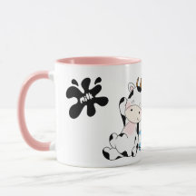 Taza de vaca linda